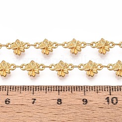 Цепи с цветочным узором из нержавеющей стали 304 длиной 5 м&nbsp;CHS-T071-49G