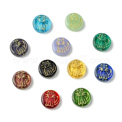 14шт 14 цвета бусины лэмпворк ручной работы&nbsp;LAMP-CJ0002-86