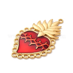 Подвески из нержавеющей стали 304 с эмалью&nbsp;STAS-D362-01G-06