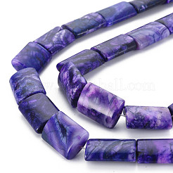 Brins de perles d'agate en dentelle folle naturelle&nbsp;G-S359-350A