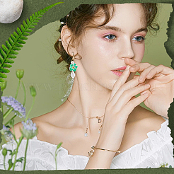 100шт полимерная глина ручной работы 3d цветок плюмерия бусины CLAY-SC0002-48B