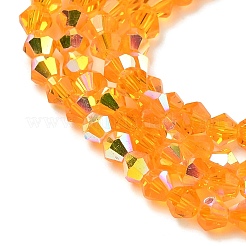 Гальванизируйте прозрачное стекло бисер нитей&nbsp;EGLA-K015-18K