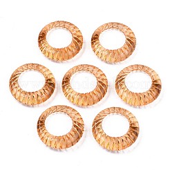 Прозрачные акриловые кольца на палец&nbsp;LS-RJEW-T010-05G