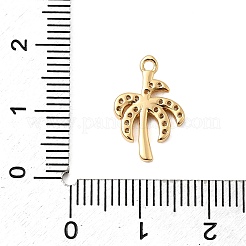 Латунные микропаве прозрачные подвески с фианитом&nbsp;KK-F916-35G