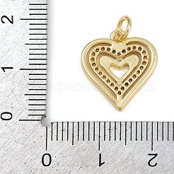 Латунные микропаве прозрачные подвески с фианитом&nbsp;KK-Z123-07G