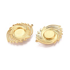 Оправы для подвесок из нержавеющей стали 304 в виде кабошонов STAS-T067-23G