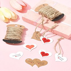 96 шт. 4 вида бумажных подарочных бирок CDIS-FS0001-27