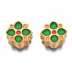 Рейка покрытие сплава эмалевые бусины ENAM-N056-034A