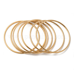 Ensemble de bracelets unis en acier inoxydable 201 pour femmes&nbsp;BJEW-L664-022A-G02