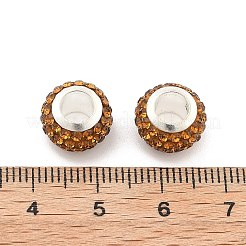 Рондель полимерная глина европейские бусины FIND-U001-01N