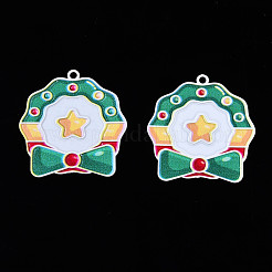 Окрашенного распылением медные подвески KK-Q281-012