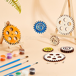 Незаконченные деревянные шестерни AJEW-OC0004-28