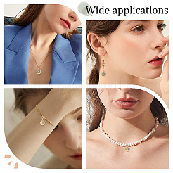 Латунные микро проложить кубического циркония подвески KK-BBC0003-39