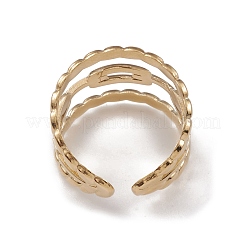 Ионное покрытие (ip) манжетные кольца из нержавеющей стали 304 RJEW-G285-39G