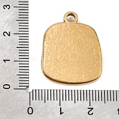 Pendentifs en acier inoxydable 303 émaillé&nbsp;SA-CBA9D90-07G-03