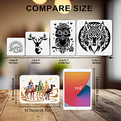 Трафареты для рисования домашних животных DIY-WH0403-182