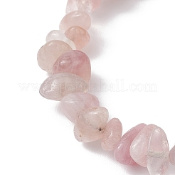 Браслеты из натурального мадагаскарского розового кварца&nbsp;NJEW-JB12196