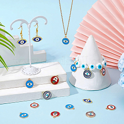 Подвески из сплава эмали 80шт 4 стиля ENAM-DC0001-15