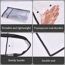 Transparenter PVC-Aufbewahrungsbeutel&nbsp;ABAG-WH0044-91B