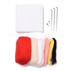 Набор для валяния с рождественской тематикой и дедом морозом DIY-I092-03