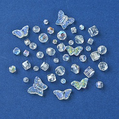 FilI di perline in vetro placcato&nbsp;EGLA-FS0001-41