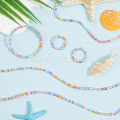 4 нити окрашенных натуральных пресноводных ракушек BSHE-SC0001-28