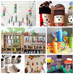 Бумажная трубка DIY-WH0181-62B