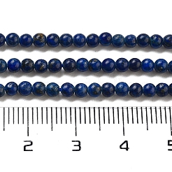 Gefärbt natürliche Lapislazuli Perlen Stränge&nbsp;X-G-G143-A01-01
