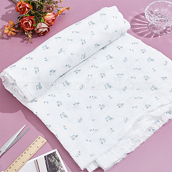 Baumwollstoff mit Blumenmuster&nbsp;DIY-WH0899-587