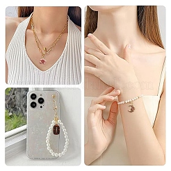 1 pendentif en laiton émaillé&nbsp;ENAM-YW0009-21A