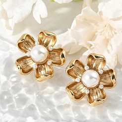 Серьги-гвоздики из нержавеющей стали 304 EJEW-M073-15G