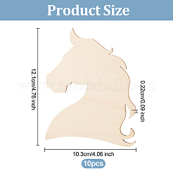 Незаконченные деревянные части DIY-WH0430-025D