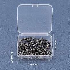 ステンレス鋼の釣りボールベアリングスイベル  真鍮溶接リング付き  ステンレス鋼色  15~33.5x3~8mm  穴：0.9~3.5mm  60個/箱&nbsp;STAS-FH0001-08P