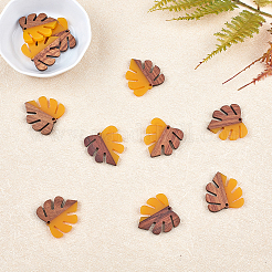 Подвески из смолы и дерева RESI-SC0001-15F