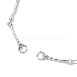 Изготовление браслетов из витых цепочек из нержавеющей стали 304&nbsp;AJEW-JB01352