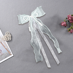 Кружевные броши-банты для одежды&nbsp;JEWB-WH20014-06B