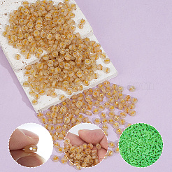 1100pcs cuentas de acrílico luminosas&nbsp;MACR-PA0001-82