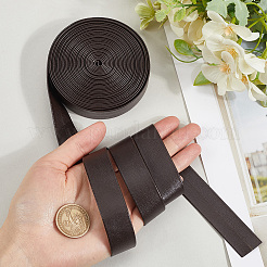 Cordon plat pliable en cuir PU de 5 m&nbsp;OCOR-WH20012-14D-01