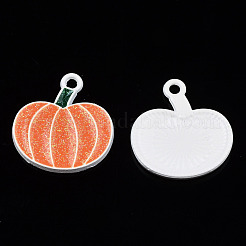 Pendentifs en alliage d'émail peint à la bombe sur le thème de l'automne&nbsp;PALLOY-N164-007A