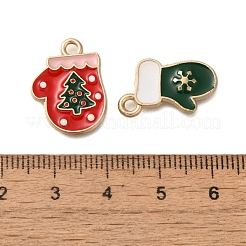 Navidad aleación tema colgantes de esmalte&nbsp;FIND-M039-01C