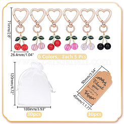 Porte-clés en alliage&nbsp;HJEW-WR00054