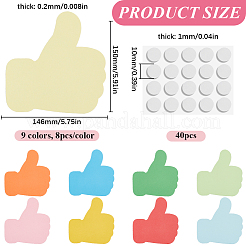 8 Set Blumenpapier für die Dekoration von Hochzeitsfeiern und Heimdekorationen&nbsp;AJEW-SP0001-32E