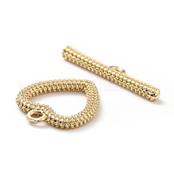 Покрытие стойки латунные застежки-тумблеры KK-E034-07LG