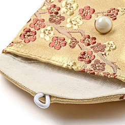 Sacchetti per riporre gioielli in tessuto floreale in stile cinese&nbsp;AJEW-D065-01A-02
