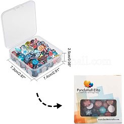 Flatback стеклянные кабошоны для поделок проектов GGLA-PH0005-12mm-06C