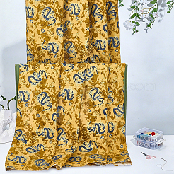 Baumwollstoff mit Drachenmuster&nbsp;DIY-WH0579-96C