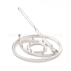 Заколки для волос из сплава PHAR-H070-06P