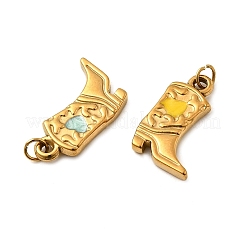 Подвески из нержавеющей стали 304 с эмалью STAS-B097-26G-03