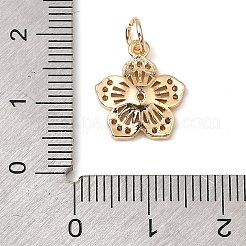 Латунные микро проложить кубического циркония подвески&nbsp;KK-C133-03F-G