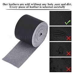 Плоский шнур из микрофибры из искусственной кожи&nbsp;LC-WH0006-07D-02